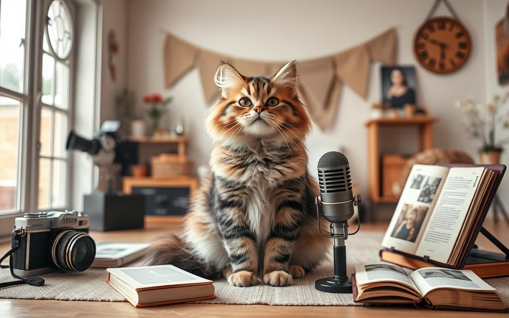 narrative storytelling cat video examples